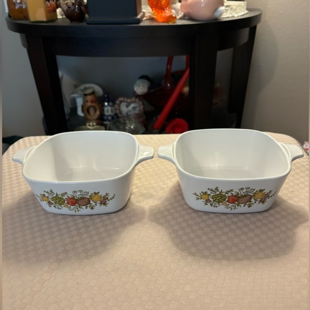 Set of 2 CorningWare Spice of Life P-43-B. 2 3/4 Cup